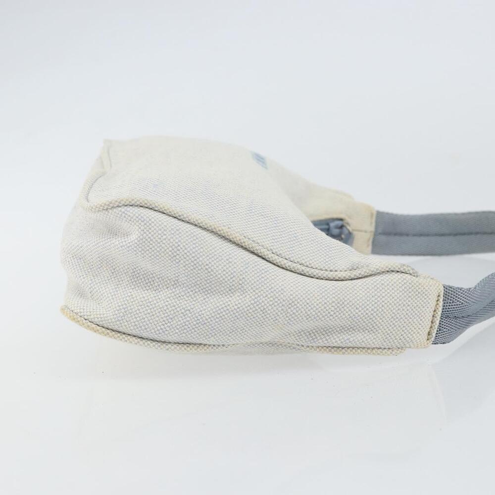 PRADA Sports Hand Bag Canvas Gray Blue Auth hk3257 - Picture 3 of 16